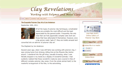 Desktop Screenshot of clayrevelations.pattistoll.com